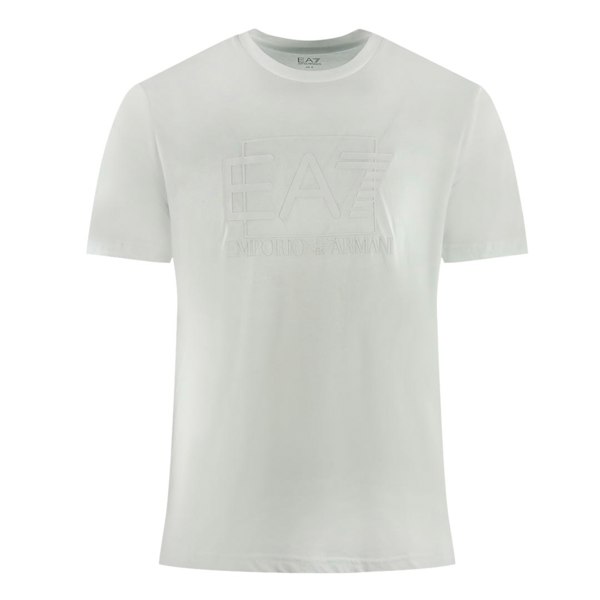 EA7 Box Logo T-Shirt - White