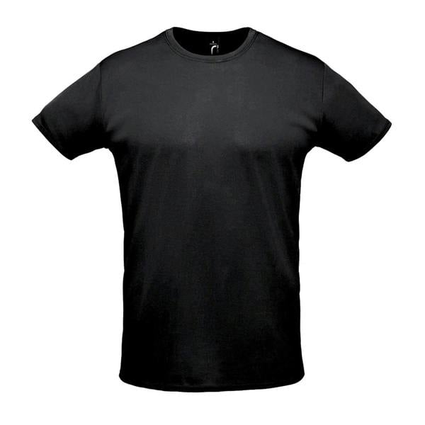 SOLS Unisex Adult Sprint T-Shirt - Black