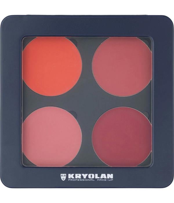 Kryolan Cream Blush Palette 4 Colors