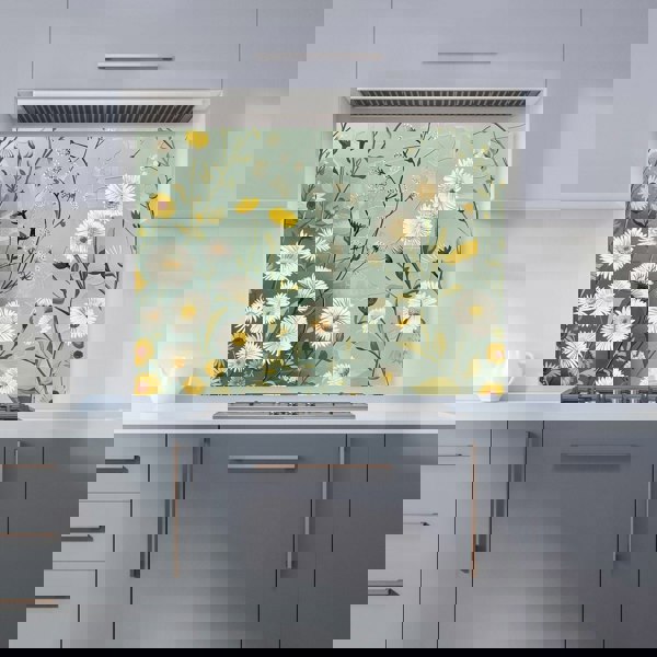 Warren Reed - Designer Springtime Kitchen Splashback