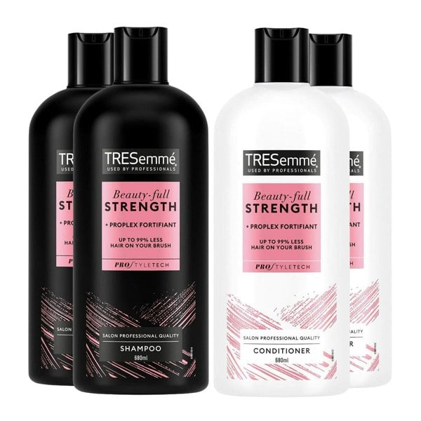 TRESemmé Shampoo & Conditioner Set 680ml w/ Vitamins B, C & E for All Hair Types