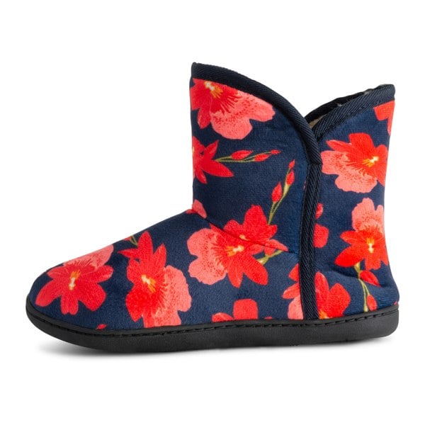 VIVA Polar Women's Memory Foam Faux Fur Rubber Sole Cosy Slippers