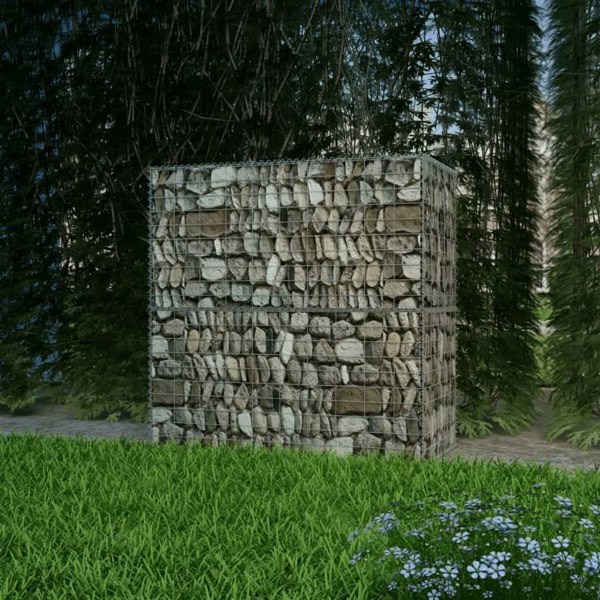 Berkfield Gabion Basket Galvanised Steel 100x50x100 cm