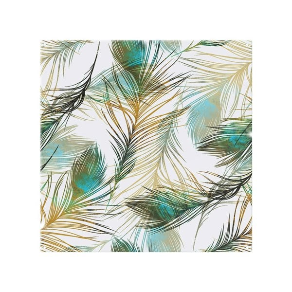 Benjamin Tate Design Imprints Peacock Feathers Splash Back