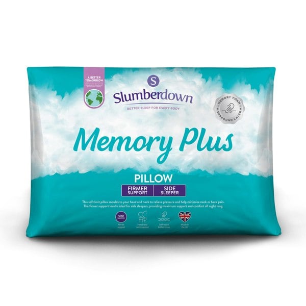 Slumberdown Memory Foam Plus Firm Support Pillow