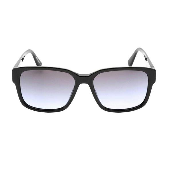 Calvin Klein Mens Square Sunglasses - Black/Violet - 