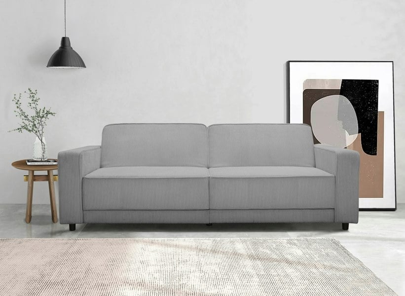 Dorel Home Allie 3 Sofabed Grey Corduroy