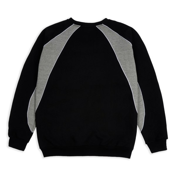 GVNMNT Clothing Co Origins Varsity VNeck  - Black / Heather Grey