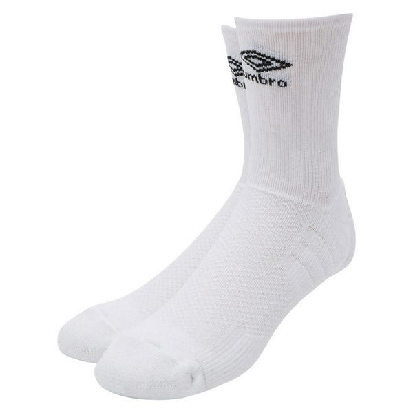 Umbro Mens Pro Tech Logo Socks - White
