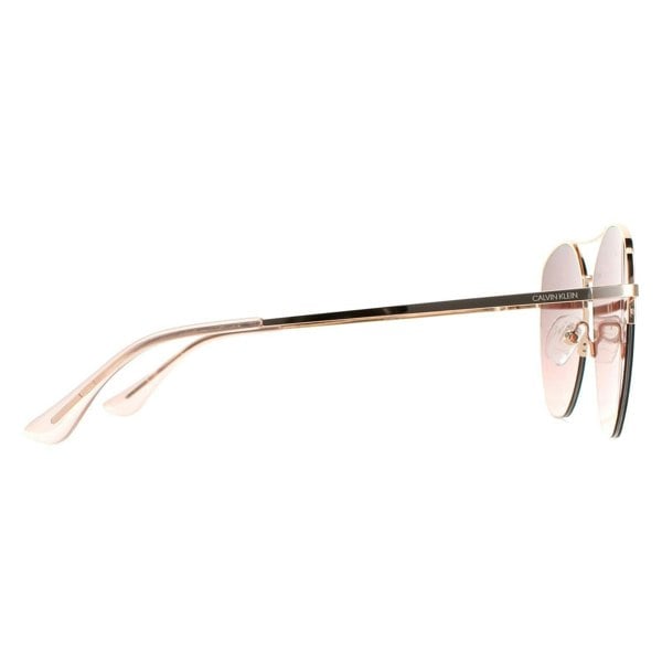 Calvin Klein Sunglasses CK20121S 780 Rose Gold Brown