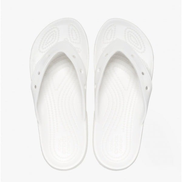 Crocs 207713-100 CLASSIC FLIP Womens Sandals White