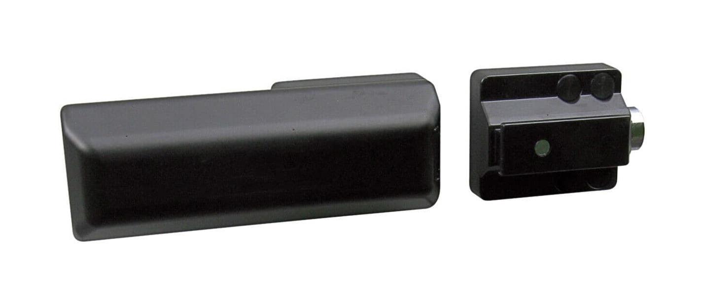 Van Lock Slide Barn Door High Security Black - Single