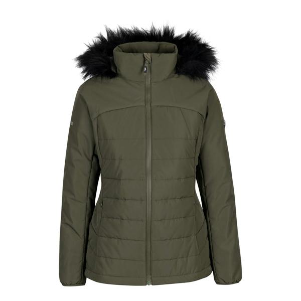 Trespass Womens/Ladies Translate Padded Jacket - Dark Vine - 