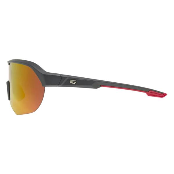 GOG Eyewear Elektra Polarised UV400 Lifestyle Sunglasses with Mirror Metal-Accent Frame
