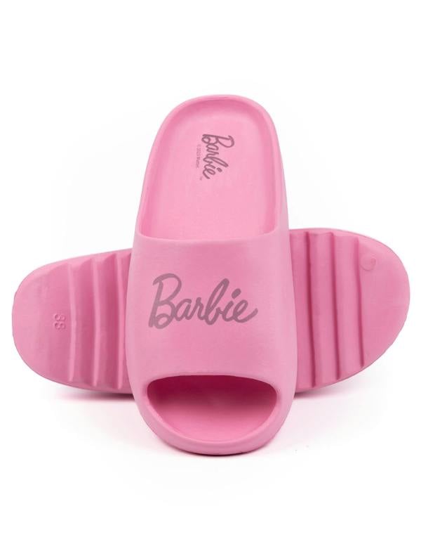 Barbie Womens Pink Sliders
