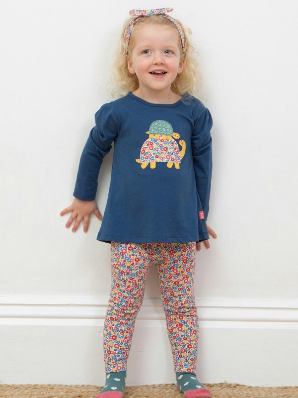 Kite Girls Organic Ditsy Tales Leggings Multi