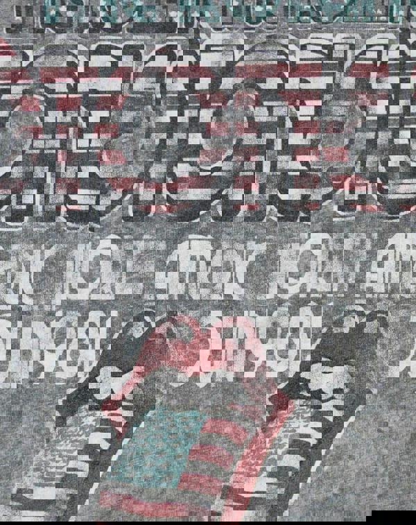 The Rolling Stones Mens Grey Logo Short Sleeved T-Shirt