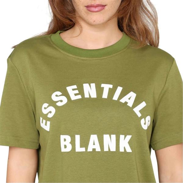 Blank Essentials Unisex Adult Arch Cotton T-Shirt - Moss - 