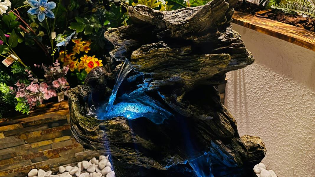Tranquillity Water Features Driftwood Falls Woodland Water Feature