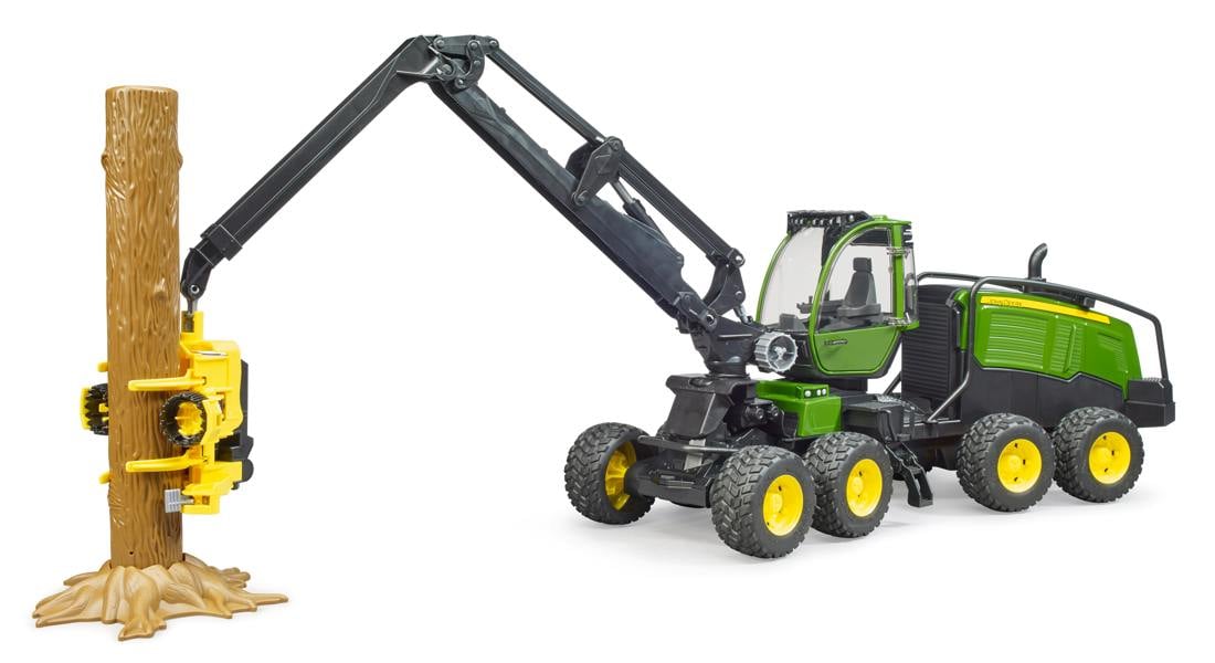 Bruder John Deere 1270G Harvester with 1 trunk Detailed Vehicle & Playset Model