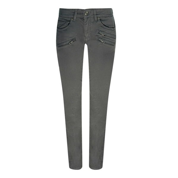 Balmain Skinny Denim Jeans - Dark Grey