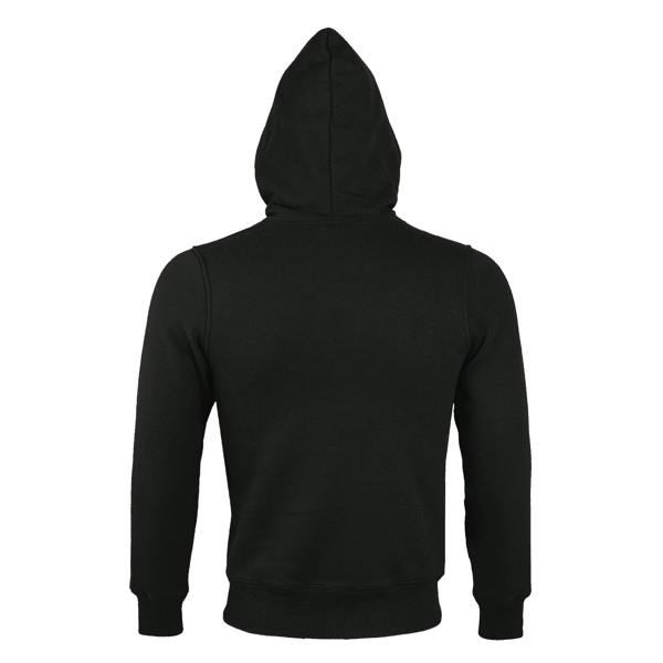 SOLS Sherpa Unisex Zip-Up Hooded Sweatshirt / Hoodie - Black