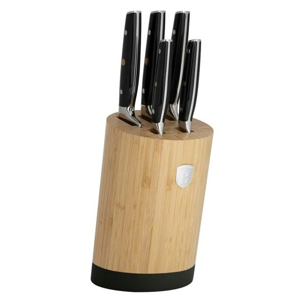 6 pcs knife set Berlinger Haus BH3136 Matte Black