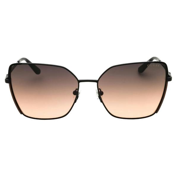 Guess GU00192 01B shiny black  / gradient smoke Sunglasses Female 59X16X140 One Size