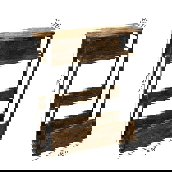 Levede Coffee Table with Storage Shelf Bedside Cabient Sofa Side End Tables