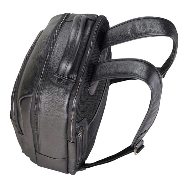 Infinity Leather Genuine Leather Vintage Rucksack Laptop Bag Travel Backpack - Capri
