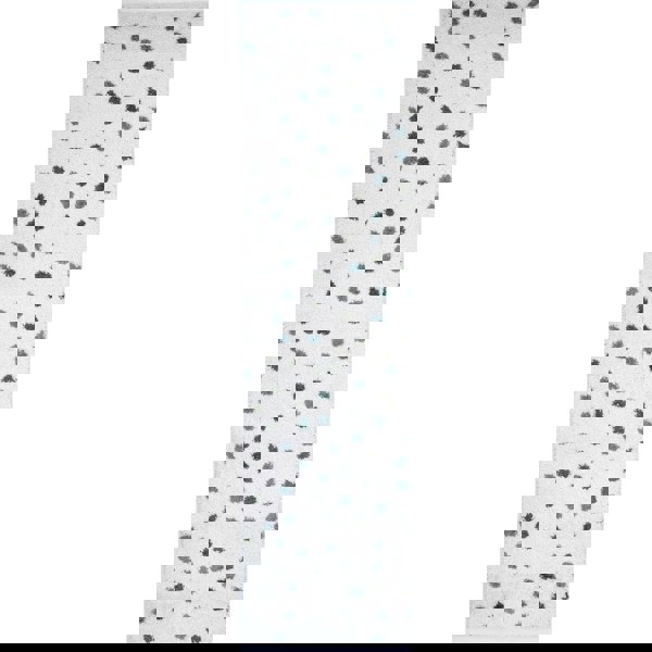 Moodi Shaggy Green Rug, Dots design, Underfloor heating | THE RUGS