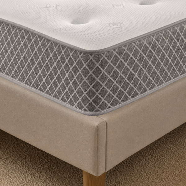 Starlight Beds Nebraska Tufted Hybrid Mattress - Soft Feel Cool Touch Quilted Sleep Surface