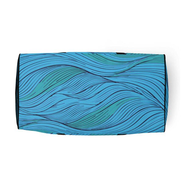 Anchor & Crew Deep Waves Pattern Weekender Duffle Bag