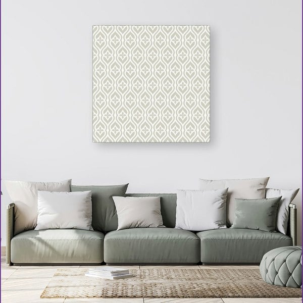 Warren Reed Abstract Ornament Pattern Canvas