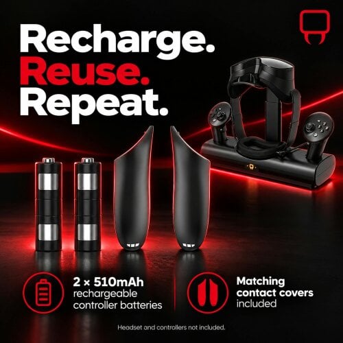 Venom Steam Frame Fast Charging Dock and Display Stand with Controller Batteries
