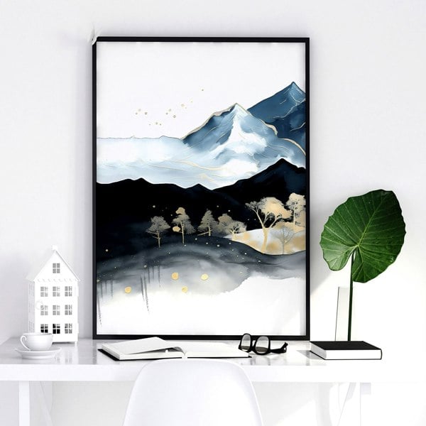 Wall Decor Ideas For Office | Set of 3 wall art prints