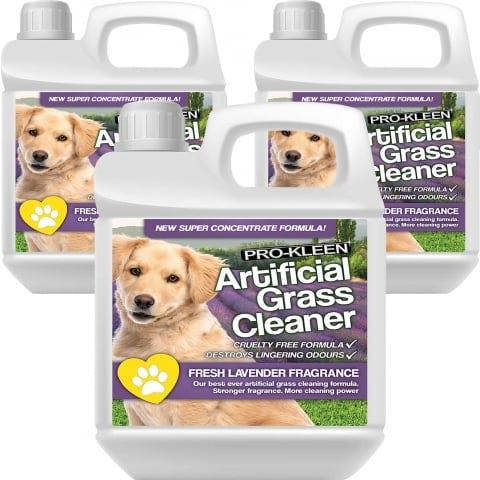 ProKleen Pro-Kleen Artificial Grass Cleaner for Dogs and Pet Friendly Cruelty Free Disinfectant with Deodoriser 4 in 1. Lavender 3L