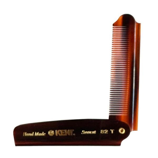 Kent Comb (82T) Handmade 190m Large Folding Pocket Comb