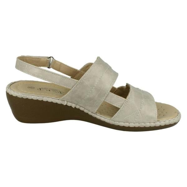 Eaze Ladies Eaze Casual Open Toe Sandals