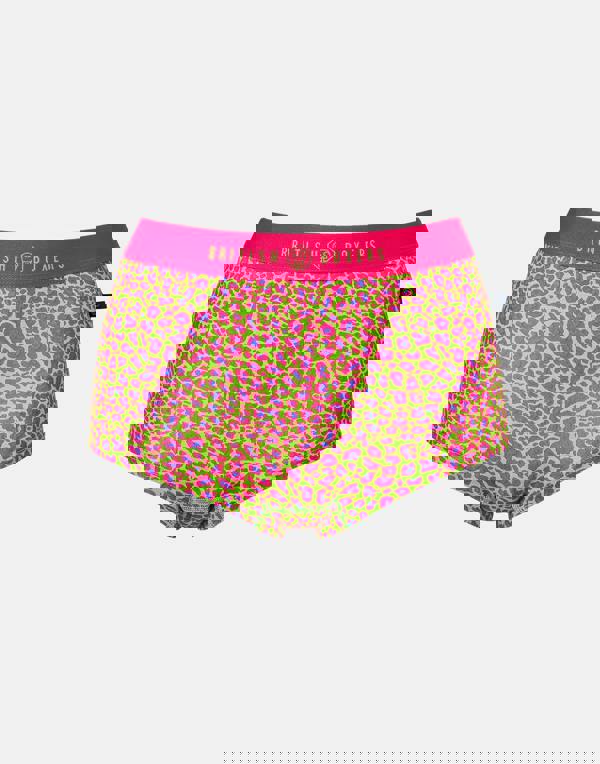 British Boxers Multipack 4 Pairs of Women's Bamboo Hipster Boxer Briefs – Wild Cat