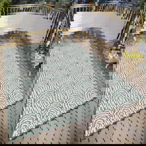 Flatweave Indoor-Outdoor Reversible Rug Pangli