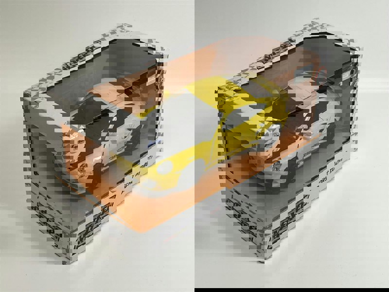 Jada Porsche Hyperspec 911 Turbo 997 2007 Yellow 1:24 Scale Jada 35493