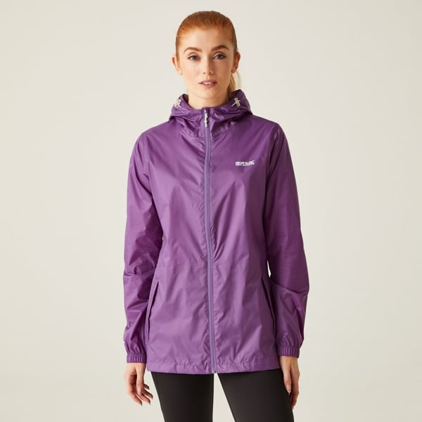 Regatta Women's Pack It III Waterproof Jacket - Sunset Purple