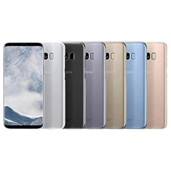 Samsung Original S8 Plus Clear Phone Case Cover - Violet,EF-QG955CVEG