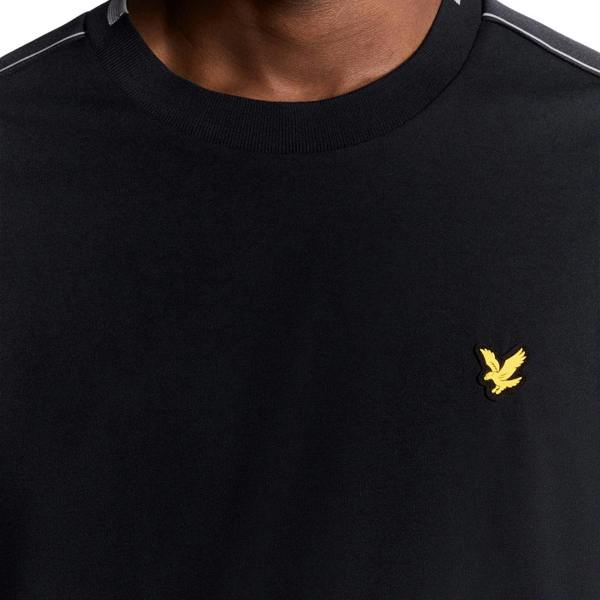Lyle & Scott Navy Blue Tape T-Shirt XS