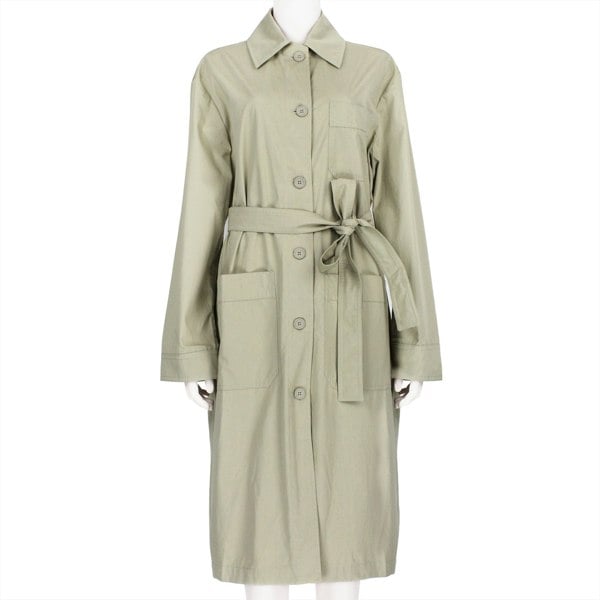 Sportmax Cabala coat dress in khaki cotton
