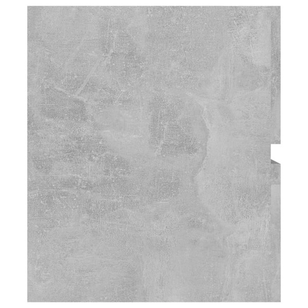 Berkfield Sink Cabinet Concrete Grey 90x38.5x45 cm Engineered Wood