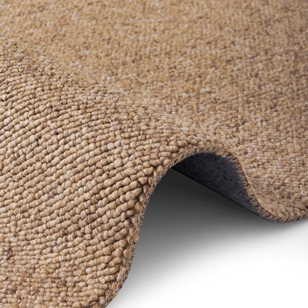 Rocco Flatweave Brown Rug – Natural Elegance