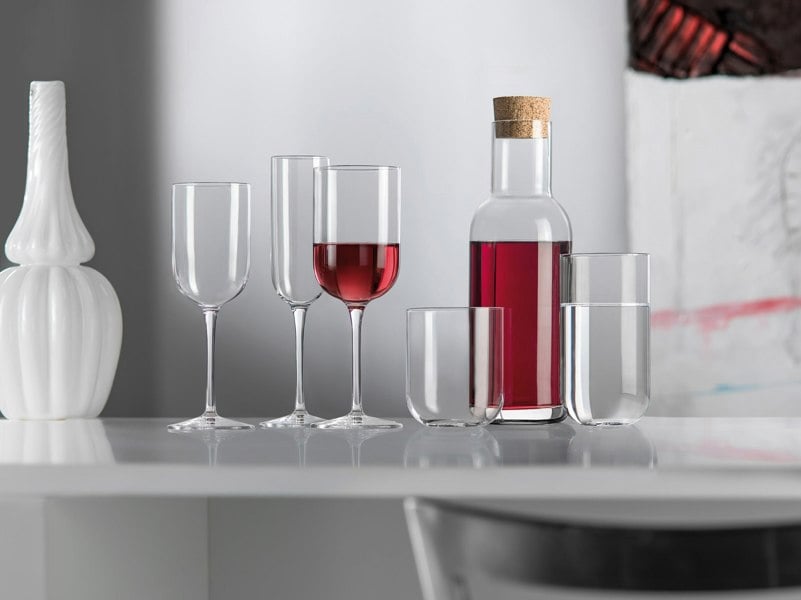 Luigi Bormioli Sublime Red Wine Glasses Set 400 ml Crystal Glassware - Pack of 4