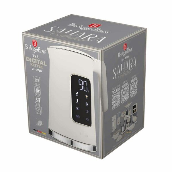 Berlinger Haus Digital electric kettle BH9738 Sahara